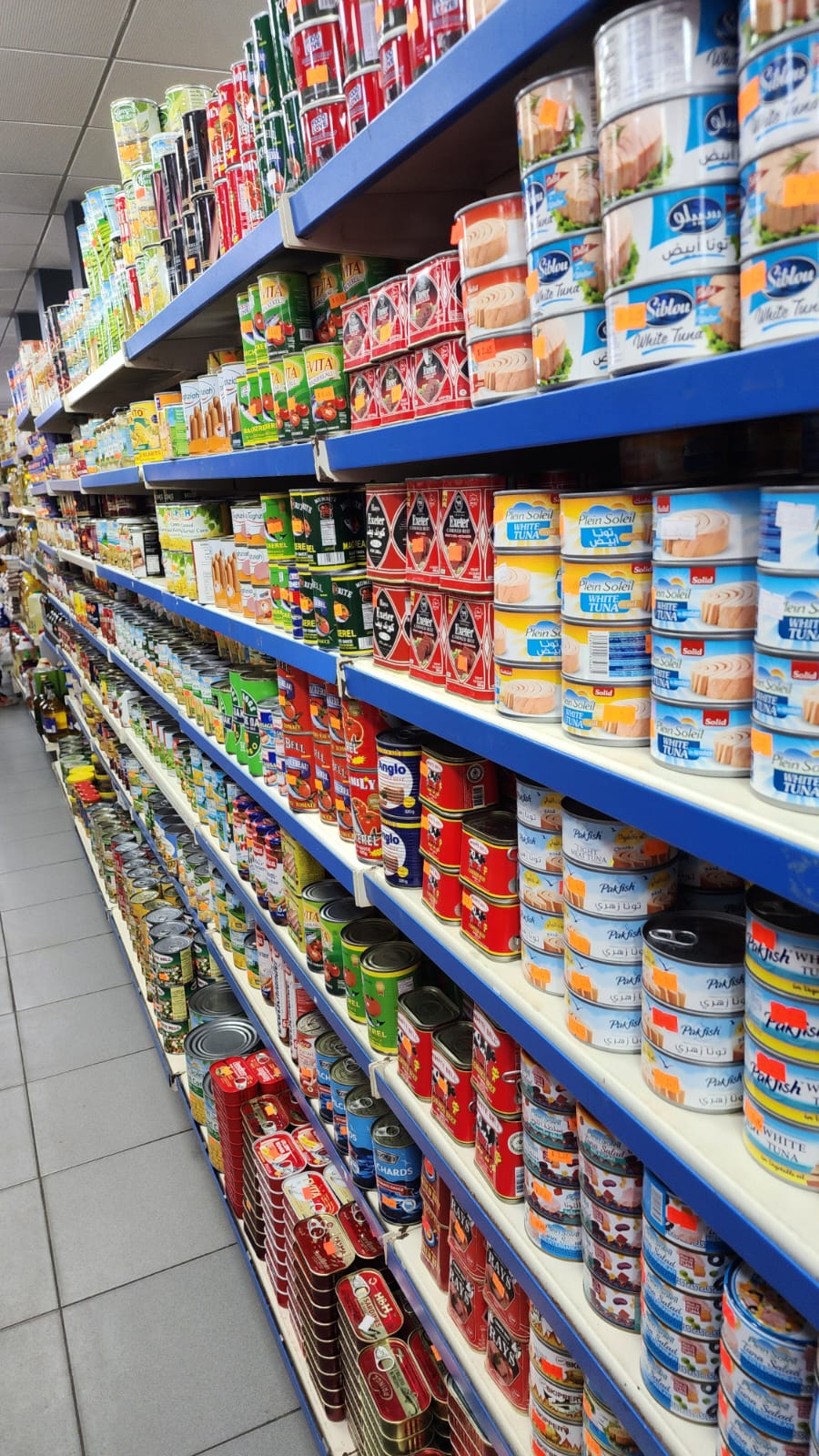 Proteins & Canned Staples